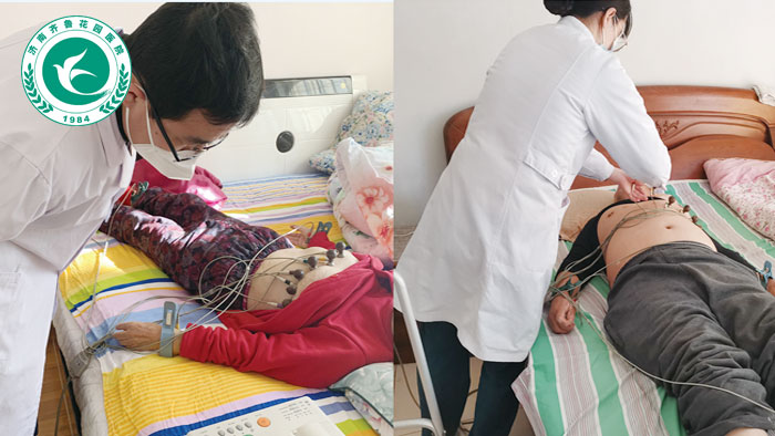 辛甸社区卫生服务站上门体检实现辖区特殊居民体检零跑腿