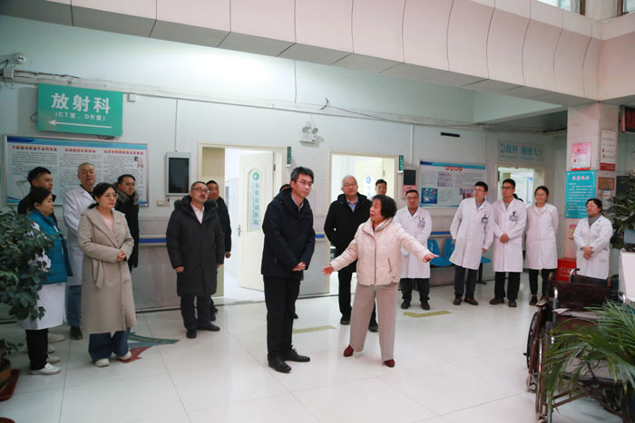 济南市中心医院宁斌院长一行来我院调研医联体工作