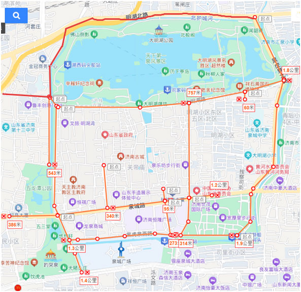 济南市哪些路段不能走动力驱动三轮、低速四轮车了